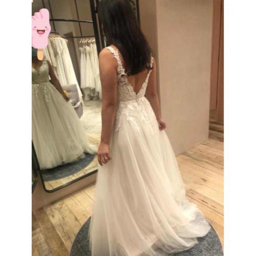 BHLDN Wtoo Vielle Wedding Gown Size 6 and 20W NEW - Picture 5 of 8